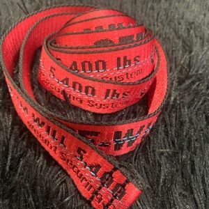 OFF WHITE BELT (Red color)